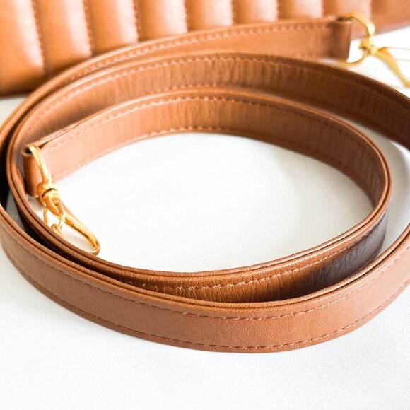 Vintage YSL Top Handle Leather Bag Brown - Picture 3 of 16